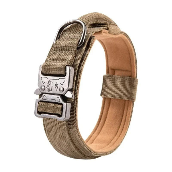 collierchien|WoofForce-Chic™-kaki-Compagnon-du-chien