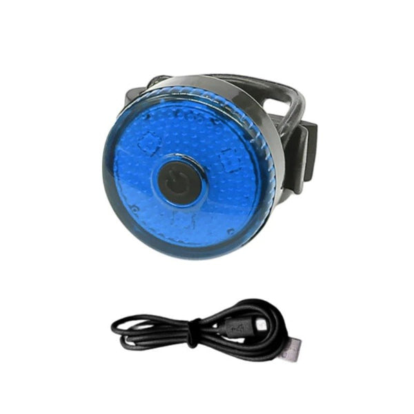 Collier lumineux chien à éclairage bleu
