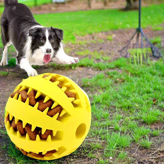 DogToyBall™ - Jaune - Compagnon du chien