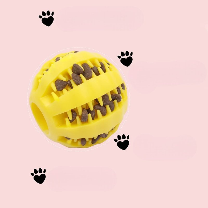 DogToyBall™ - Jaune - Compagnon du chien