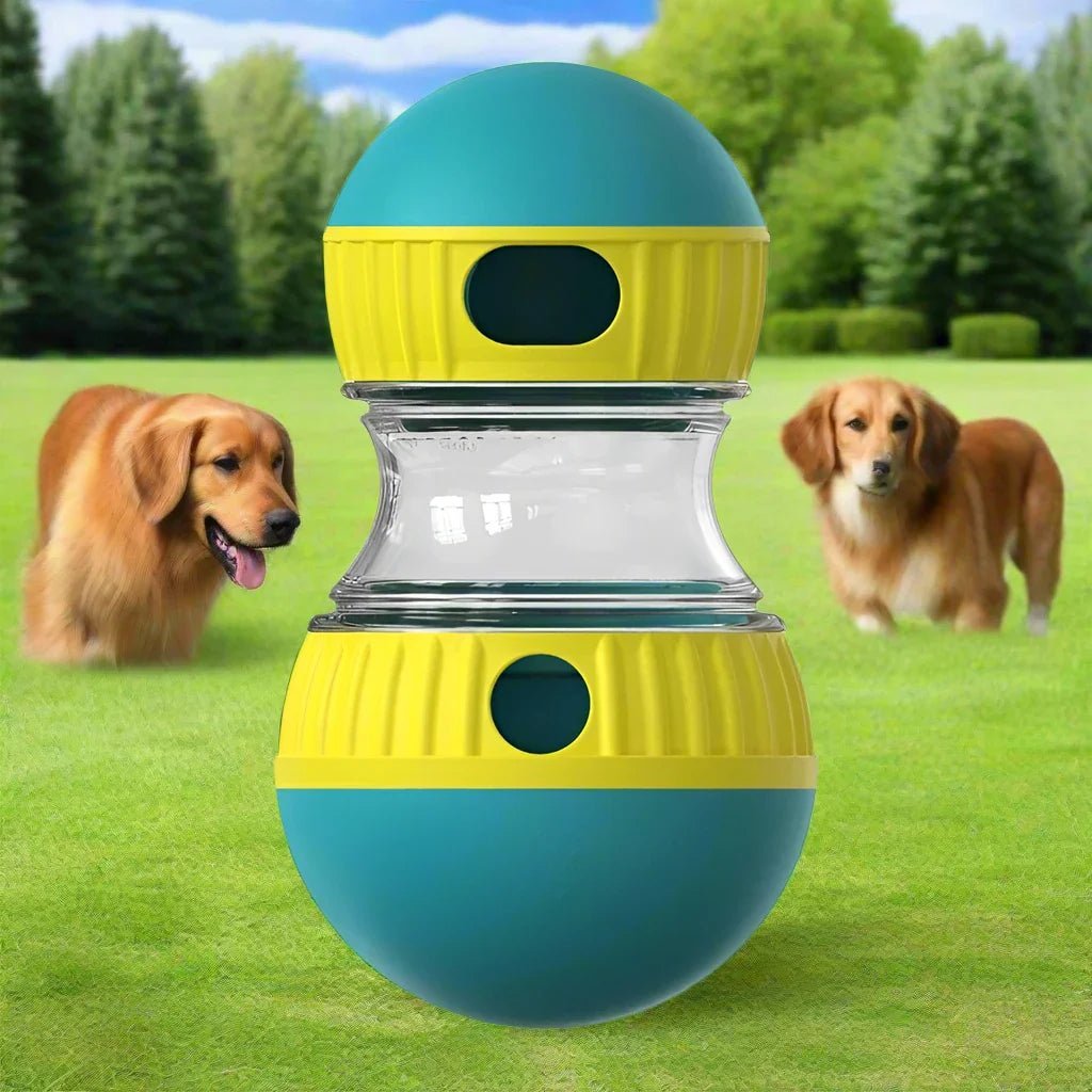 EllipticalDogPuzzleToy™ - Turquoise - Compagnon du chien