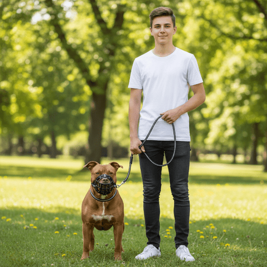 MUSELIÈRE CHIEN ANTI MORSURE | Confort Premium™ - Compagnon du chien